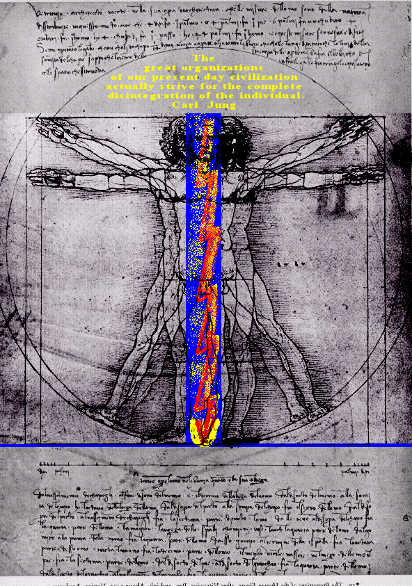 inspired by daVinci, Vitruvian Man