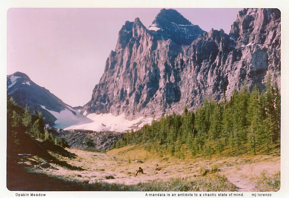 resting in Opabin meadow