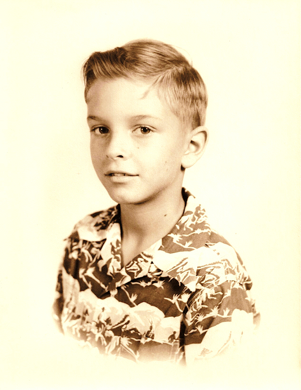 mj looked a little older
                    and wiser by 1951, age 9, as here